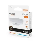 Лампа светодиодная LED Elementary GX53 15W 1020lm 3000K | 83815 | Gauss