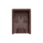 Заглушка (15х10) (4 шт) Plast под темное дерево