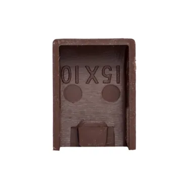 Заглушка (15х10) (4 шт) Plast под темное дерево