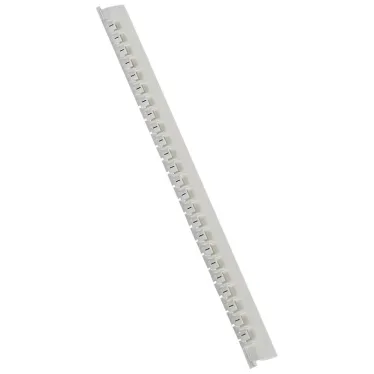 Планка маркировочная 2.3мм знак (-) черная/белая Memocab 240шт