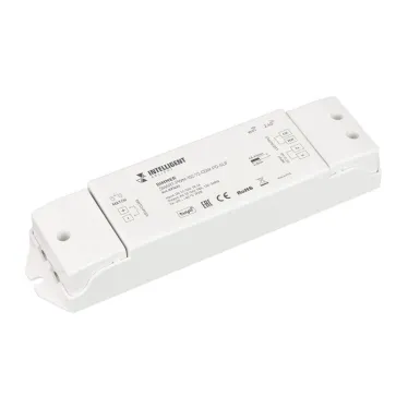 INTELLIGENT ARLIGHT Диммер SMART-PWM-102-72-CDW-PD-SUF (12-36V, 2x5A, TUYA Wi-Fi, 2.4G) (IARL, IP20 Пластик, 5 лет)