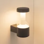 Светильник LGD-STEM-WALL-10W Warm3000 (GR, 185 deg, 230V) | 029985 | Arlight