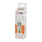 Лампа светодиодная LED BXS-11W-827-E14 (диод, свеча на ветру, 11Вт, тепл, E14 (10/100/2800)