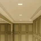 Светильник светодиодный встраиваемый ультратонкий квадратный IP20 6W 2700K | 940111106 | Gauss