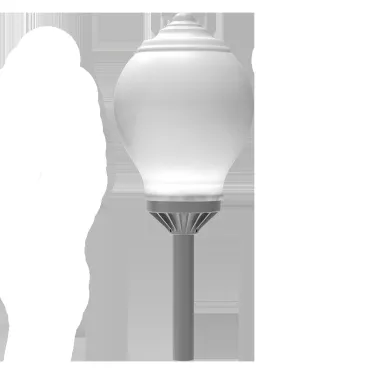 Светодиодный светильник парковый Omni-R торшерный 40 Вт 4000 K RAL7045 серый муар | V1-S0-70521-40000-6504040 | VARTON