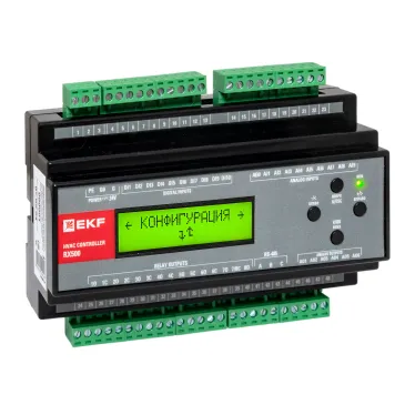 Конфигурируемый контроллер для систем отопления и ГВС  RX500-H|RX500-H|EKF