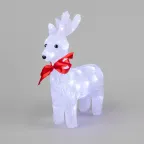 Акриловая светодиодная фигура "Оленёнок" 30х10х28 см, 4,5 В, 3 батарейки AA (не входят в комплект), 24 светодиодов, | 513-321 | NEON-NIGHT