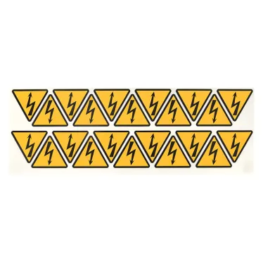 Знак ''молния'' 50х50х50мм (1шт)