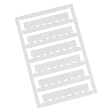 Маркировка для клемм Ш-10 мм без надписей 42 шильдика OptiClip MC10