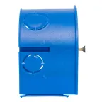 Коробка установочная сборная оконечная КМТ-010-4005 для твердых стен (71х45) с саморезами