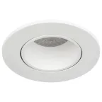 Встраиваемый светильник декоративный KL90 WH MR16/GU5.3 белый, пластиковый (MR16/GU5.3 в комплект не входит)