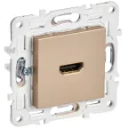 SKANDY Розетка HDMI SK-H01Sa песочный IEK
