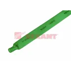 Термоусаживаемая трубка 8,0 4,0 мм, зеленая, упаковка 50 шт. по 1 м, REXANT