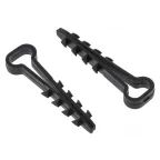 Дюбель-хомут 6х12 полипропилен черный Simple (100шт)