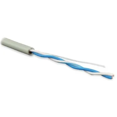 Витая пара U/UTP кат 5 1 пара AWG24 patсh IN LSZH нг(А)-HF серый 500м