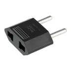 Сетевой переходник плоский "Тефаль" черный PROCONNECT Индивидуальная упаковка 1 шт | 11-1042-9 | PROconnect