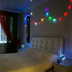 Гирлянда "Мультишарики" Ø18мм 5м, темно-зеленый ПВХ, 30 диодов, цвет RGB | 303-549 | NEON-NIGHT