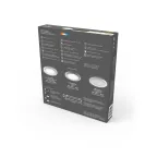 Светильник светодиодный Bubbles BL316 Кругл. 6+3W LED 3000K 540лм144х31ммO110 1/40 | BL316 | Gauss