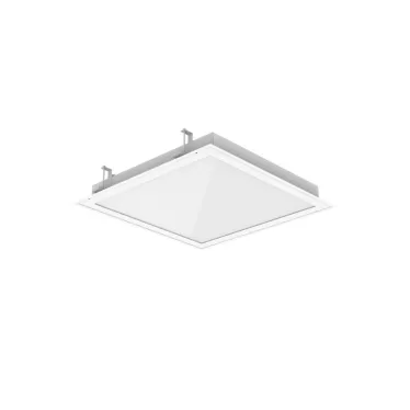 Светильник люминесцентный C070/K 4х14 для сэндвич-панелей встр. 600х600х100 мм IP65 с опаловым расс. | V1-C0-00516-11000-6556LUM | VARTON