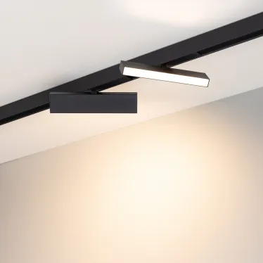 Светильник MAG-FLAT-FOLD-25-S200-6W Warm3000 (BK, 100 deg, 24V) (arlight, IP20 Металл, 3 года) | 034235 | Arlight