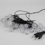 Гирлянда светодиодная Нить Шарики ENIN - 25BG кракле d25мм, 2 м, RGB, 220V | Б0055997 | ЭРА