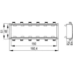 VIVA каркас 6 мод In-liner Front серый
