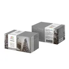 Гирлянда "Твинкл Лайт" 4 м, темно-зеленый ПВХ, 25 LED, цвет ТЕПЛЫЙ БЕЛЫЙ