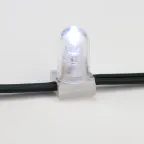 Гирлянда "LED ClipLight" 12V 150 мм, цвет диодов Белый, Flashing (Белый) | 325-145 | NEON-NIGHT