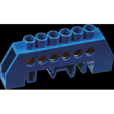 Шина нулевая в комб DIN-изол тип Стойка NBB-I812-6DP/B