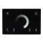 Панель Sens SMART-P79-DIM Black (230V, 4 зоны, 2.4G) (Arlight, IP20 Пластик, 5 лет) | 028399 | Arlight