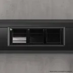 Avanti Рамка-суппорт черная для In-liner Front, 6 модульная