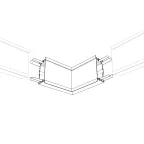 Экран SL-LINE-W20-145deg-2400 BLOCK FROST-PM (Arlight, Пластик) | 041797 | Arlight