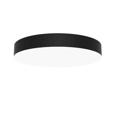 Светодиодный светильник Deleo накладной 90 Вт 3000 К 600x80 мм с рассеивателем опалDALI RAL9005 черный матовый | V1-R0-90202-20D01-2009030 | VARTON