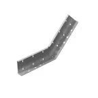 Вертикальный соединитель внутренний 45 град. для лестничного лотка ЛКР высотой 85 мм, толщ. 2,5 мм, Сендзимир цинк, 036682 | ВСВНЛКР45-85-2,5-СЦ |  Os