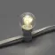 Гирлянда LED Galaxy Bulb String 10м, белый КАУЧУК, 30 ламп*6 LED ТЕПЛЫЙ БЕЛЫЙ, влагостойкая IP65 | 331-306 | NEON-NIGHT