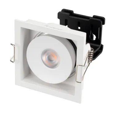 Светильник CL-SIMPLE-S80x80-9W Warm3000 (WH, 45 deg) | 026874 | Arlight