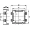 BRAVA Каркас 2 модуля белый IN-Liner FRONT