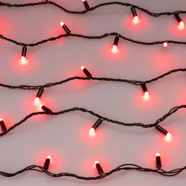 Светодиодная гирлянда ARD-STRING-CLASSIC-10000-BLACK-100LED-MILK-SYNC RGB (230V, 6.5W) (Ardecoled, IP65) | 028214 | Arlight