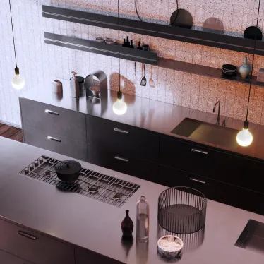 Лампа светодиодная Black LED G125 E27 22W 1840lm 4100K | 105102222 | Gauss