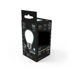 Лампа светодиодная Black LED Filament Шар OPAL E27 5W 450lm 4100K | 105202205 | Gauss