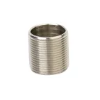 Ниппель M63x1.5 никелированная латунь