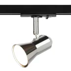 Светильник трековый однофазный TR37-GU10 CH под лампу MR16 хром