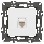 Розетка RJ45, Эра Elegance, белый, 14-3107-01