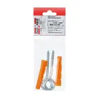 Шуруп-кольцо 6х60 с дюбелем 10х61 (2шт)