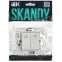 SKANDY Выключатель жалюзи 10А SK-V12W арктический белый IEK