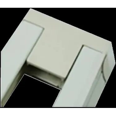 Заглушка торцевая белая PTR EC-WH (комплект)