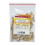 Клемма плоская штекер 4.8 мм 0,5-1.5 кв мм (РП-п 1.5-(4.8)), REXANT