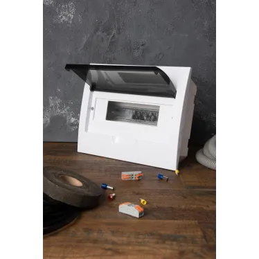 Щит распределительный встраиваемый ЩРв-П-12 IP40 пластиковый