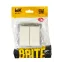 BRITE Выключатель жалюзи 10А ВС10-1-5-БрКр бежевый