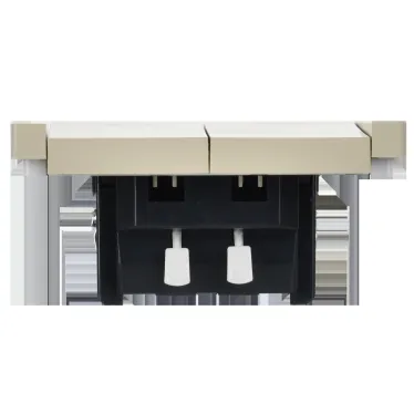 FORTE@PIANO Выключатель жалюзи 10А FP411 ваниль IEK